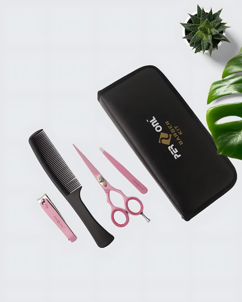 PERSONL Ladies Grooming Kit – 4-in-1 Grooming Set with Zip Pouch