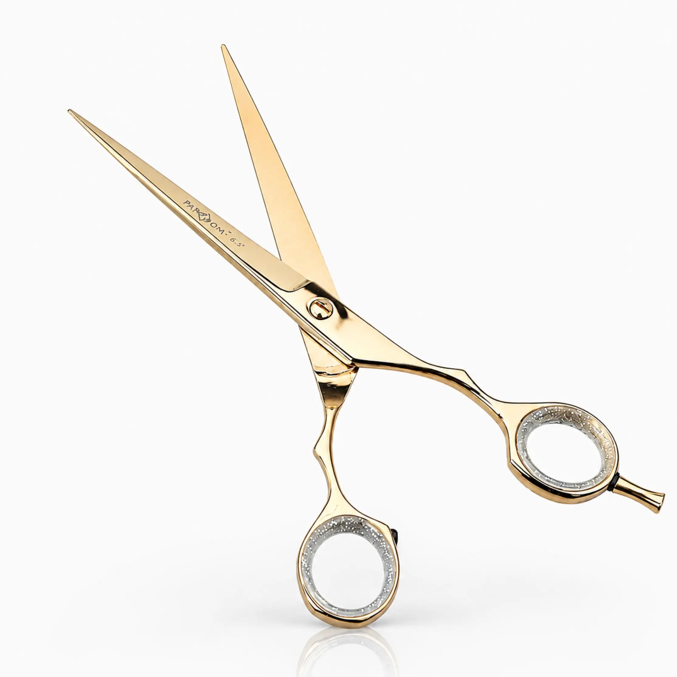 PERSONL Gold Barber Scissors – 6.5" Professional Hair Cutting Shear